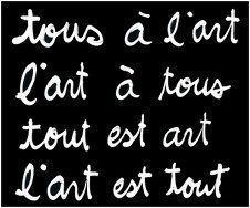 Bientôt des productions d’élèves de 4e en rapport avec l’artiste BEN vautier!