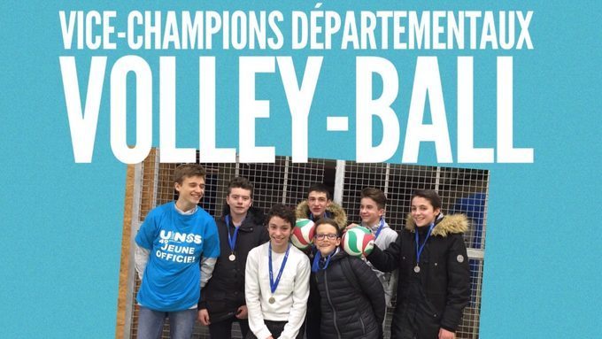 Volley-ball – Vice Champions Départementaux